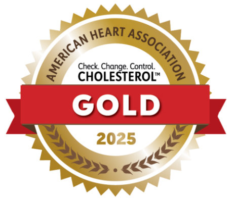American Heart Association Cholesterol Gold Badge 2025