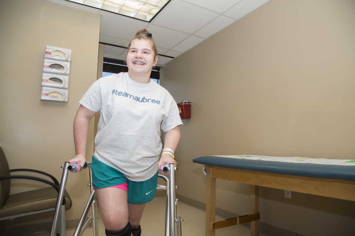 Teen diagnosed with cerebral palsy is beating conventional odds.