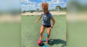 severe concussion sidelines soccer player