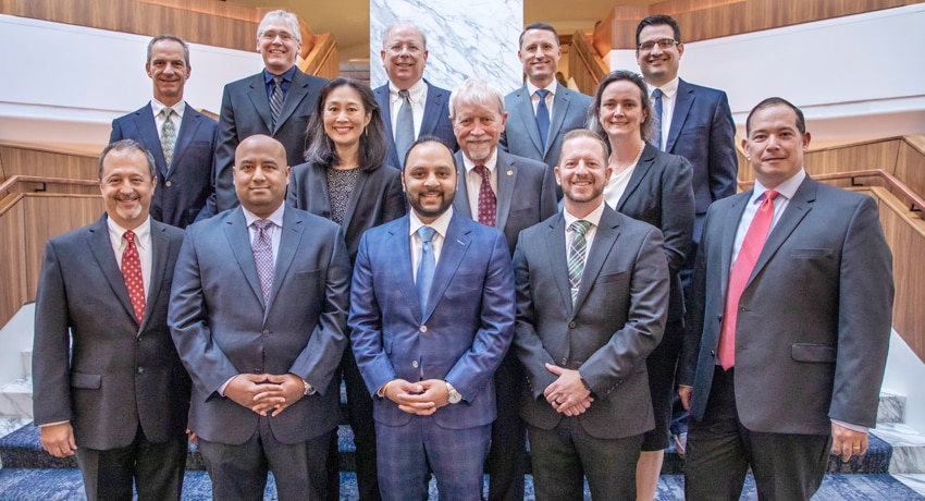 Group photo of the gastrointestinal disorder specialists at UT Physicians