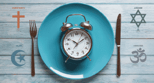 Religious Fasting Plate 2