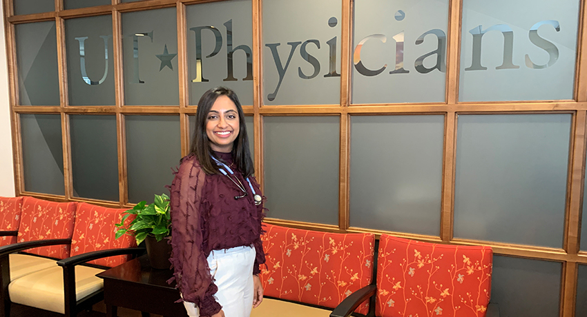 Yousra Shahab, MD, staff physician with UT Physicians Multispecialty – International District