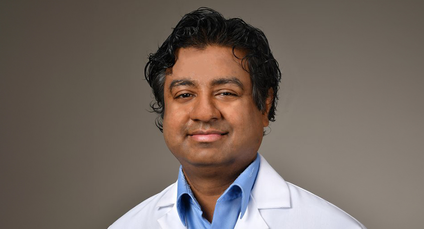 Sandipan Pati, MD, associate professor in the Department of Neurology with McGovern Medical School at UTHealth Houston. (Photo by UTHealth Houston)