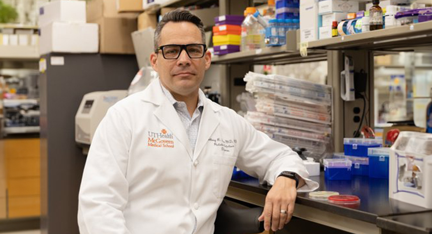 Anthony R. Flores, MD, PhD, MPH, associate professor and chief of pediatric infectious diseases at McGovern Medical School at UTHealth Houston. (Photo by UTHealth Houston)