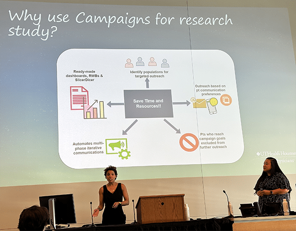 Yen-Chi Le, PhD, and Sandra Stansberry, MPH, share the effectiveness of Epic campaigns and lessons learned from the HPV campaign.