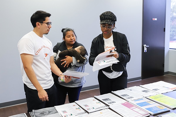 Educational resources, food bags, and no-cost screenings at student-run health fair