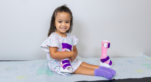 Zanelle Chambers at the doctor's office