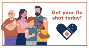Flu shot ad for UT Physicians