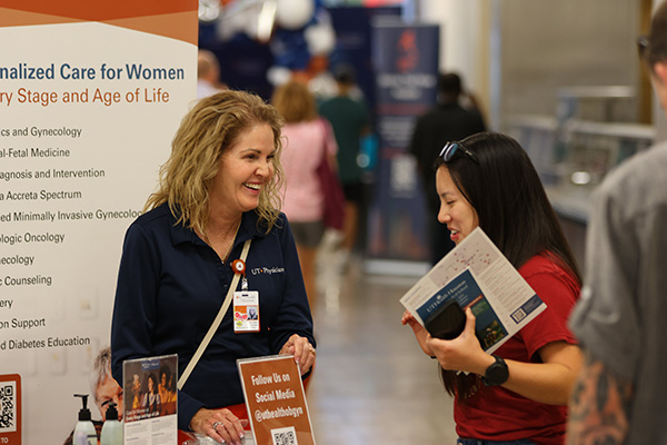 Mary Beth Robinson at ob-gyn clinic