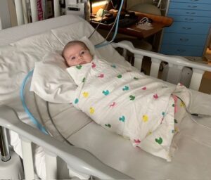 Ellie before first procedure