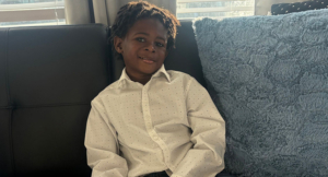 Asher Times, 7, was diagnosed with Leigh syndrome shortly after he was born. (Photo by Michele Times)