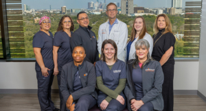 Team at the Robert Cizik Eye Clinic