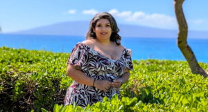 Rosie Garza Lopez in Hawaii